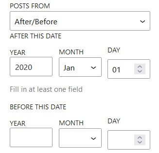 Posts from 2020 until now